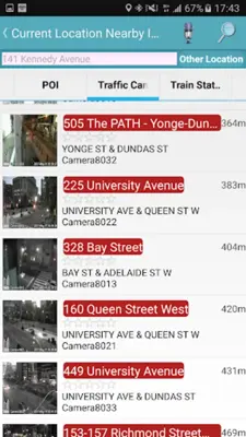 Toronto Bus Tracker android App screenshot 1